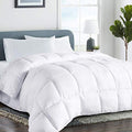 COHOME All-Season Oversized King Cooling Comforter Duvet Insert - White
