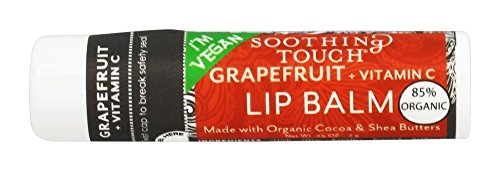 Grapefruit Lip Balm 0.25 Oz Pack of 12 - Soothing Lip Moisturizer