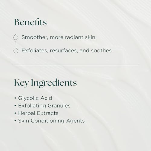 Bioglycolic Body Scrub with Glycolic Acid & Botanical Extracts - 6 fl oz