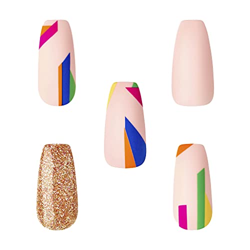 GoldFinger Gel Glam Design Nails (GD12)