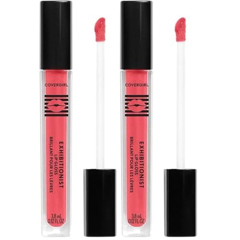 COVERGIRL Exhibitionist Lip Gloss, Pixie, 0.12 Fl Oz (Pack of 2)