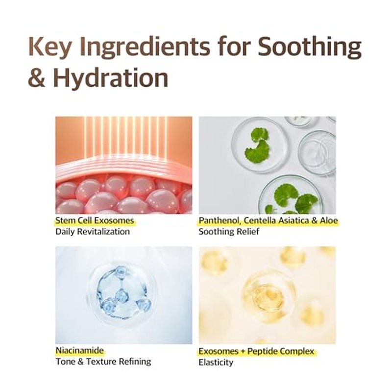 GD11 Rx SCM Program | Soothing & Hydrating Recovery Face Serum with Stem Cell Exosomes, CICA & Panthenol | Refreshing Daily Exosome Treatment | Gentle K-Beauty Ampoule for Sensitive Skin, 1 Pair