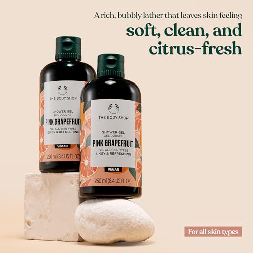 The Body Shop Pink Grapefruit Shower Gel All Skin Types 8.4 Ounces