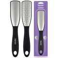 Baren Stainless Steel Dual-Sided Foot File for Callus Removal - 1 Count