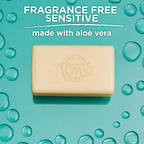 Tom's of Maine Natural Fragrance-Free Beauty Bar Soap - 5 oz Pack of 6
