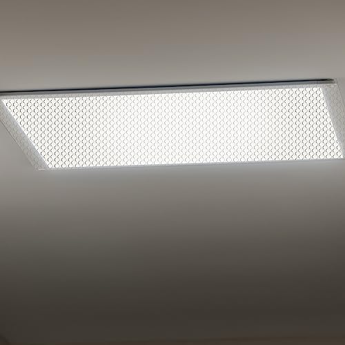Acrylic Fluorescent Light Cover 23.75x47.75 Inches - 4 Pack, Diffuse Ceiling Lighting
