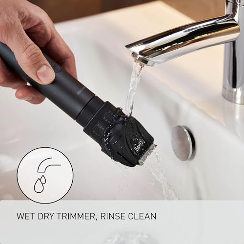 Panasonic Beard & Hair Trimmer ER-ACKN1-HB, 39 Settings, Waterproof, Precision Grooming