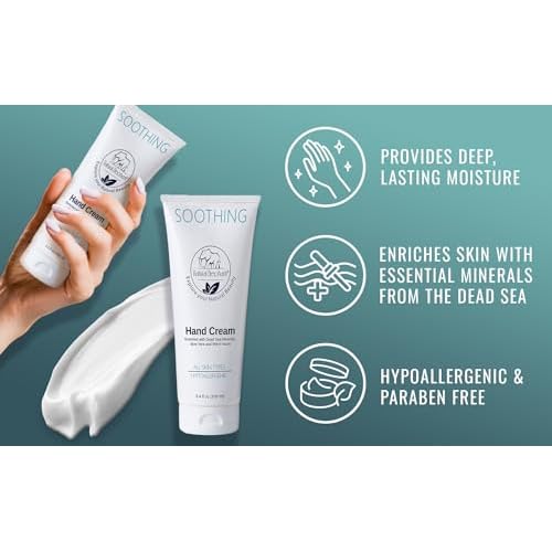 Natural Elephant Soothing Hand Cream with Dead Sea Minerals 3.4 fl oz (100ml)