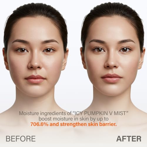 ICY Pumpkin V Mist - De-Puff & Refreshing Skin Spray 150ML with Herb Complex