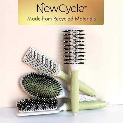 Olivia Garden NewCycle Vent Styler Hair Brush - Recycled Materials, All Hair Types