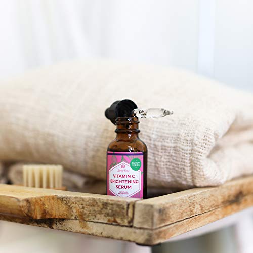 Vitamin C Brightening Serum for Face - Natural Dark Spot Remover & Anti-Aging | Leven Rose