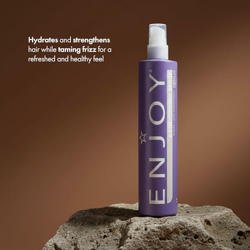ENJOY Conditioning Spray (10.1 OZ) Moisture-Rich, Smoothing, Shine-Enhancing Conditioning Spray | Essential Hydration, Strengthens Hair, Tames Frizz, Leave-in Detangler, pH 3.5-4.5 Balanced, Smooth Cutting Tool