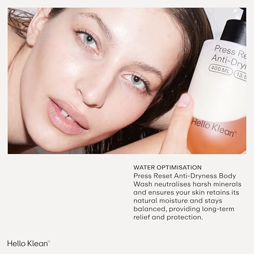 Hello Klean Press Reset Anti-Dryness Body Wash - Hydrating Hard Water Formula