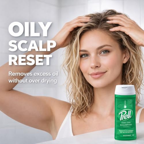 Prell Original Green Shampoo ? Classic Clean Deep Cleansing Shampoo for Men & Women | 13.5 oz | 5 Pack