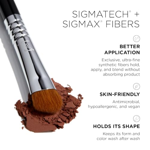 Eyeshadow Brush for Cream & Powder Makeup - Precise Application & Blending