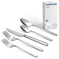 40-Piece Flatware Set for 8 - Stainless Steel Silverware Dinnerware