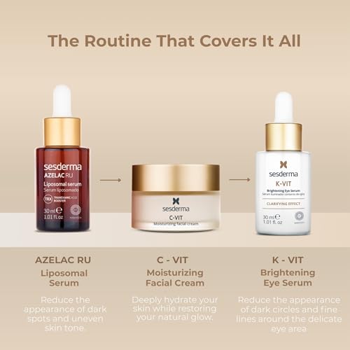 Sesderma K-VIT Eye Serum for Dark Circles & Aging - Vitamin K & Hyaluronic Acid, 1 fl oz