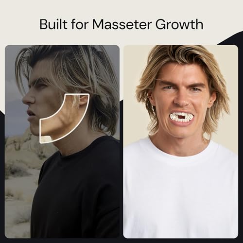 Mayena Jaw Exerciser Elite | Heavy-Duty Jaw Exerciser Set | 3 Resistance Levels (6 pcs) | Maximum Resistance Silicone Jaw Trainer for Advanced Users | Targets Masseter Muscles, Defines Jawline