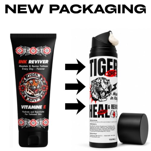 Tattoo Aftercare Balm - 5oz Ink Reviver for Healing, Brightening & Protecting Tattoos