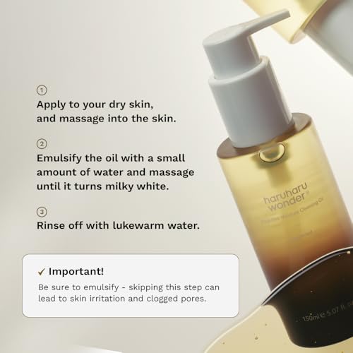 Black Rice & AHA Cleansing Oil & Gel Duo Set for Double Cleansing & Exfoliation