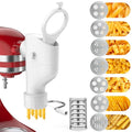 Pasta Press Attachment for KitchenAid Stand Mixer with 7 Discs