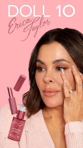 DOLL 10 Erica Taylor Let's Glow Duo Brightening Serum & Under Eye Balm Set - Fair to Medium