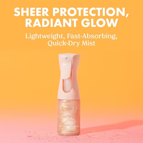 Kopari Golden Sunglaze Sheer Body Mist Sunscreen SPF 50 & Rose Gold Sunglaze Sheer Body Mist Sunscreen SPF 42