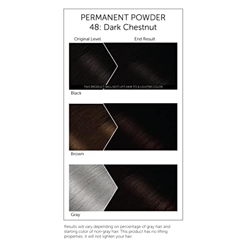 #48 Dark Chestnut Bigen Permanent Powder - 6 Pack