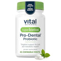 Pro Dental Probiotic Tablets - 45 Mint Chewables - Oral & Dental Health Support