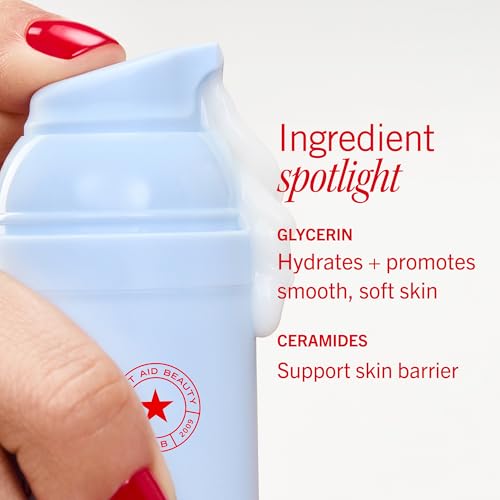 First Aid Beauty Ultra Repair Face Moisturizer - White, Hydrating, Lightweight, Sensitive Skin