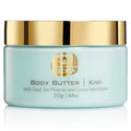KEDMA Kiwi Body Butter ? Nourishing Dead Sea Minerals Body Cream with Cocoa Butter, Rice Bran Oil & Vitamin E ? Hydrating Moisturizer for Dry Skin - 8.8 oz