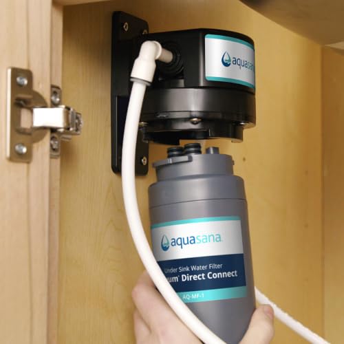 Aquasana Claryum Direct Connect Replacement Filter AQ-MF-1-R - Easy DIY Under Sink Water Filter