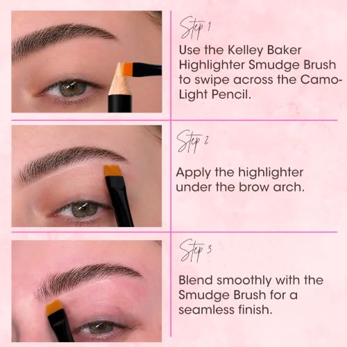 Eyebrow Highlighter Pencil for Face Shaping and Definition - Light Shade