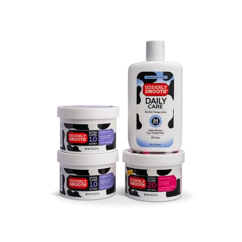 UDDERLY SMOOTH: 2% Urea Lotion, 10% Urea Hand & Body Cream, 20% Urea Hand & Body Cream