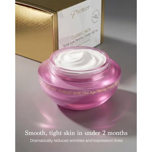 Premier Dead Sea BIOX total age defying cream, face moisturizer, Anti Aging face Cream, Intensive Wrinkle cream firming skin care, Classic collection, retinol Cream Lotion 2.4 Fl.Oz