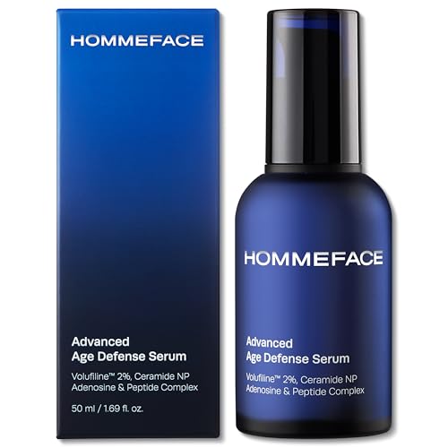Men's Anti-Aging Face Serum with Hyaluronic Acid & Peptides - 1.69 fl oz