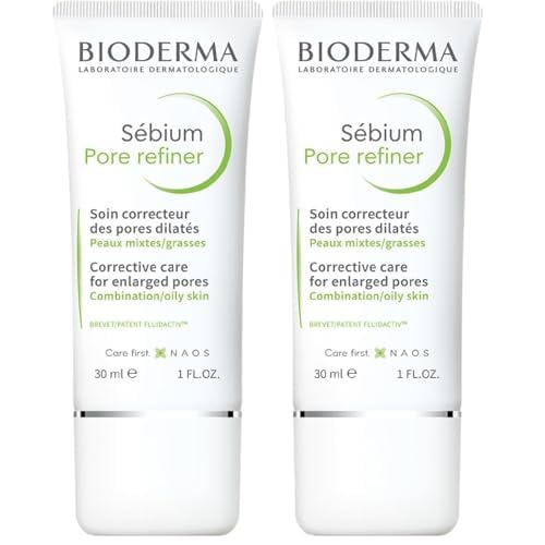 Bioderma S?bium Pore Refiner Cream,Pore Minimizer for Face,Makeup Primer for Oily and Acne-Prone Skin
