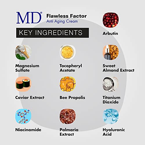 MD Flawless Factor BB Cream ? Skin Brightening Anti-Aging Moisturizer with SPF 35 PA++ | 1.76 fl oz (50g) | Buildable Coverage