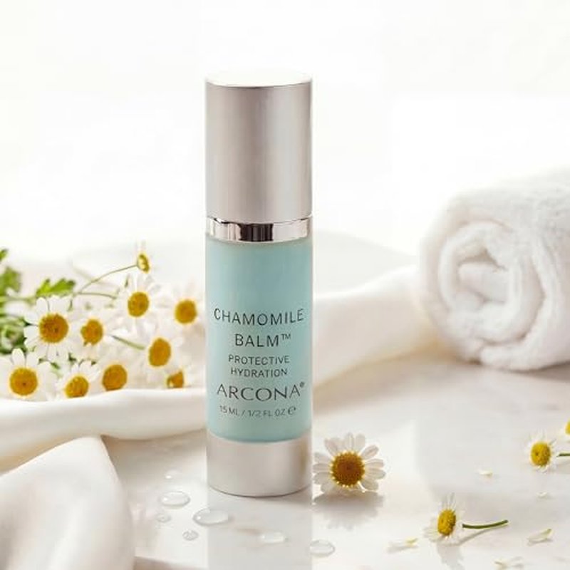 ARCONA Chamomile Balm - Alleviate Redness, Calm And Restore Skin With Blue Chamomile Oil - .51 oz Made In The USA