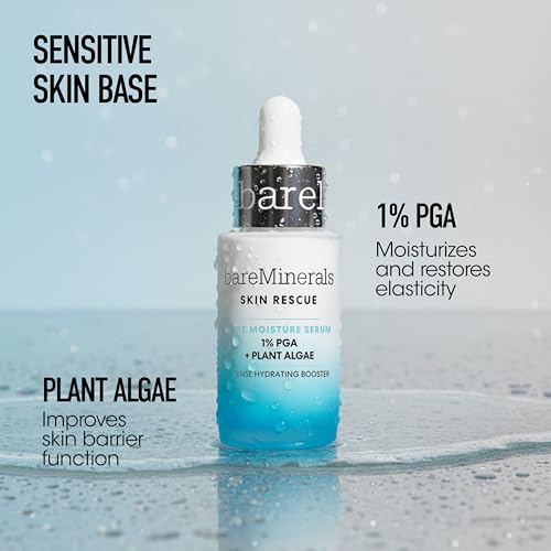 bareMinerals Skin Rescue Pure Moisture Face Serum - Hydrating, 1 oz