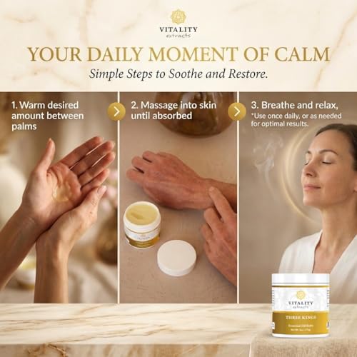 Three Kings Balm 6oz with Frankincense, Myrrh & Sandalwood – Ultra Hydration