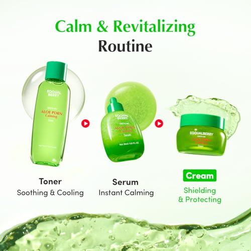 Calming Aloe PDRN Face Moisturizer for Oily Skin & Barrier Repair - Korean Skincare
