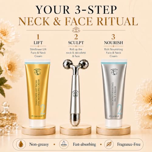 Anti-Aging Firming Cream Set for Face, Neck & Décolleté with PDRN & Collagen