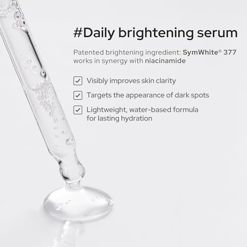 Face Serum for Women Korean Glow with 5% Niacinamide (Icheon Rice Bran) ? Hydrating Formula for Even Tone, Glowing Skin, Hyperpigmentation, Daily Glow Care, 1.69 Fl oz.