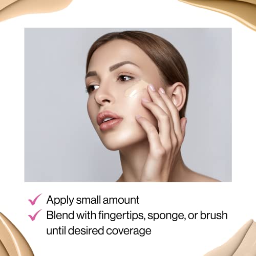 Wet n Wild Photo Focus Matte Liquid Foundation Shell Ivory Pack of 4 – Camera-Ready, No Filter Look