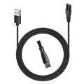 uijino USB Charging Cable Compatible with Wyklaus Charger Wyklaus Head Shaver Charger Wyklaus Head Shaver 7D Charger for Wyklaus Head Shaver 7D, 1 Cleaning Brush, 3.3ft Power Cord