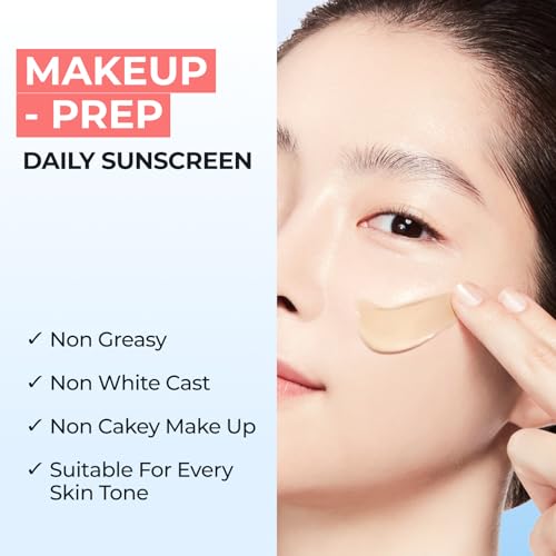 DOMINAS Tinted Sunscreen SPF50 Tone Correction UV Defense 1.69oz - Water-In-Oil Formula, Hydrating & Skin Tone Boosting, Variation: Tinted