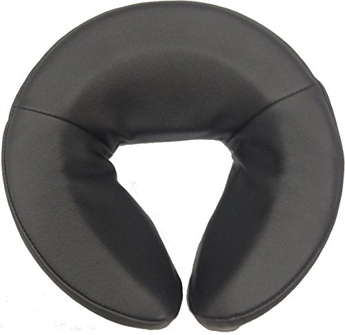 Massage Face Cushion with Eye Cut-Out - Deluxe Soft Foam for Massage Tables & Chairs - Black (Variation of THIS listing)