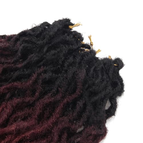 OT530/350 18-Inch 8-Pack Faux Locs Crochet Hair with Curly Ends UK BEkjdiof