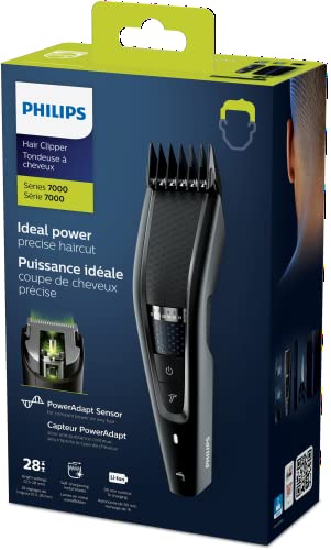 Philips Series 7000 Washable Hair Clipper with DualCut & 28 Length Settings